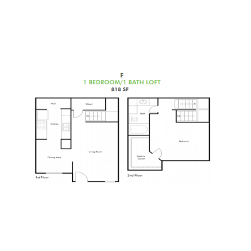 E Loft Style floor plan